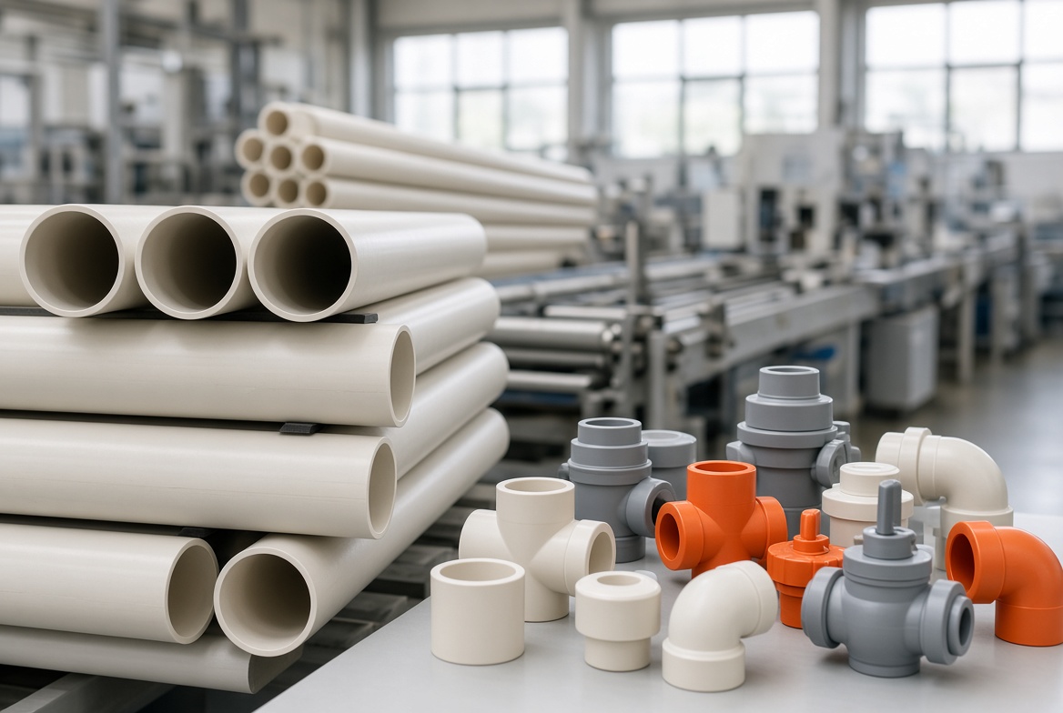 Using CPVC Compound in Hot-Water Pipe and Fitting Production